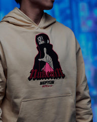Itachi Uchiha - Oversize Hoodie / Kapuzenpullover - Beige