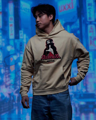 Itachi Uchiha - Oversize Hoodie / Kapuzenpullover - Beige