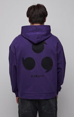 Sasuke Uchiha - Oversize Hoodie / Kapuzenpullover - Lila