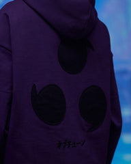 Sasuke Uchiha - Oversize Hoodie / Kapuzenpullover - Lila