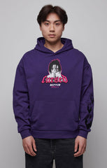Sasuke Uchiha - Oversize Hoodie / Kapuzenpullover - Lila