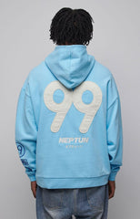 Hunter x Hunter - Oversize Hoodie / Kapuzenpullover - Blau