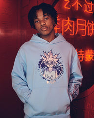 Hunter x Hunter - Oversize Hoodie / Kapuzenpullover - Blau
