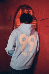Hunter x Hunter - Oversize Hoodie / Kapuzenpullover - Blau