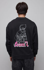 Naruto Shippuden - Team 7 - Oversize Sweatshirt - Schwarz