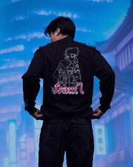Naruto Shippuden - Team 7 - Oversize Sweatshirt - Schwarz