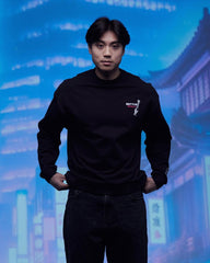 Naruto Shippuden - Team 7 - Oversize Sweatshirt - Schwarz