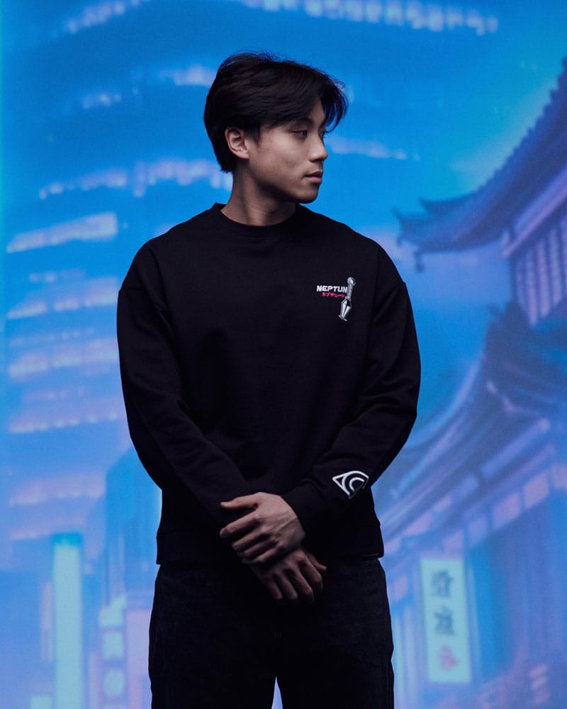 Naruto Shippuden - Team 7 - Oversize Sweatshirt - Schwarz