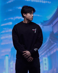Naruto Shippuden - Team 7 - Oversize Sweatshirt - Schwarz