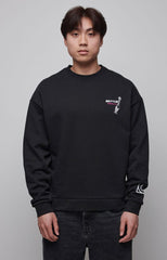 Naruto Shippuden - Team 7 - Oversize Sweatshirt - Schwarz