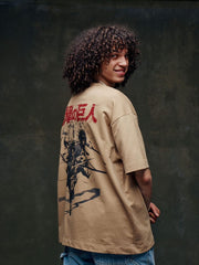 Attack on Titan - Oversize T-Shirt - Beige