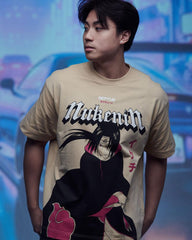 Itachi Uchiha - Oversize T-Shirt - Beige