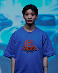 Naruto Shippuden - Oversize T-Shirt - Blau